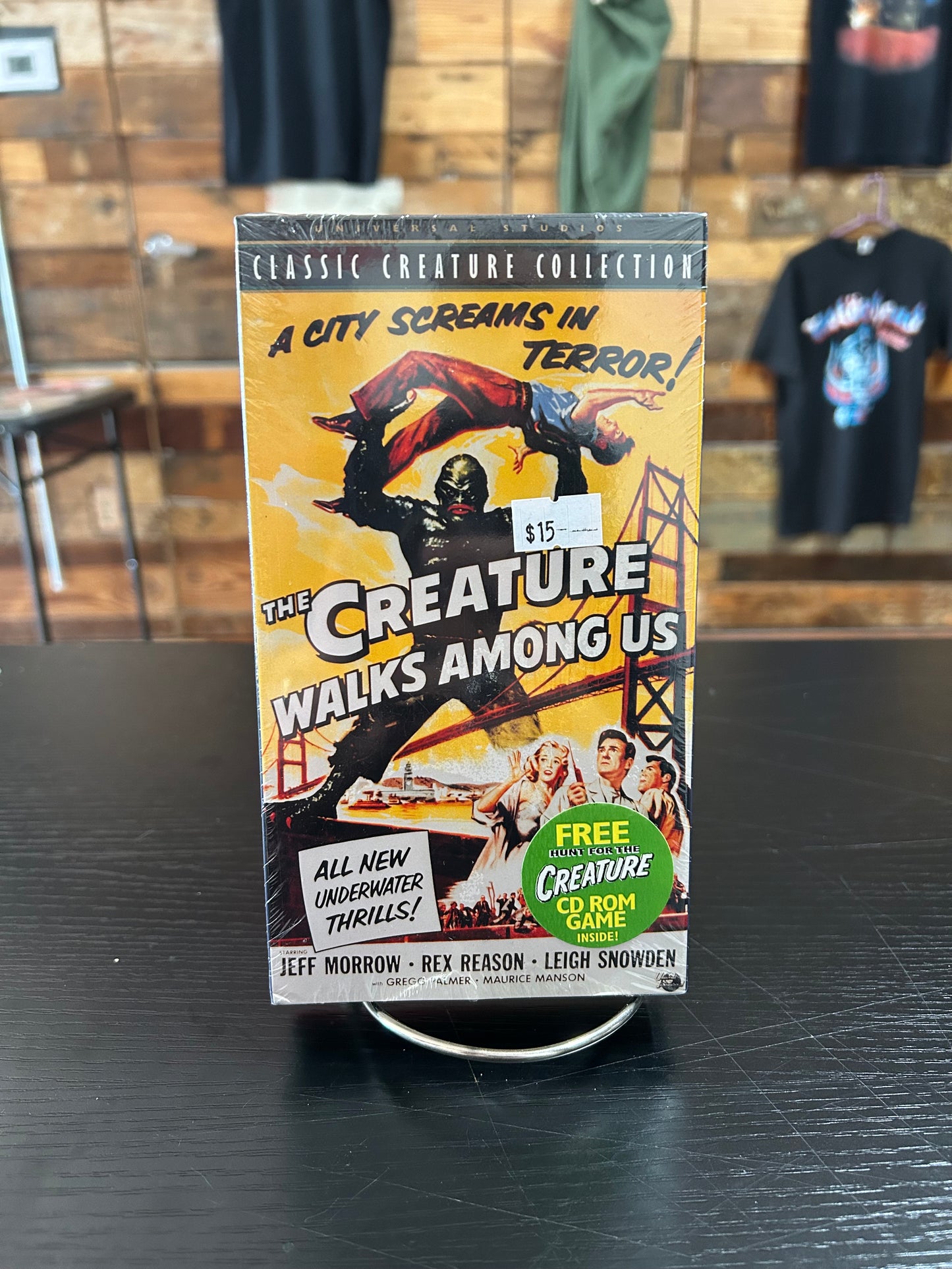 The Creature Walks Among Us VHS - SEALED