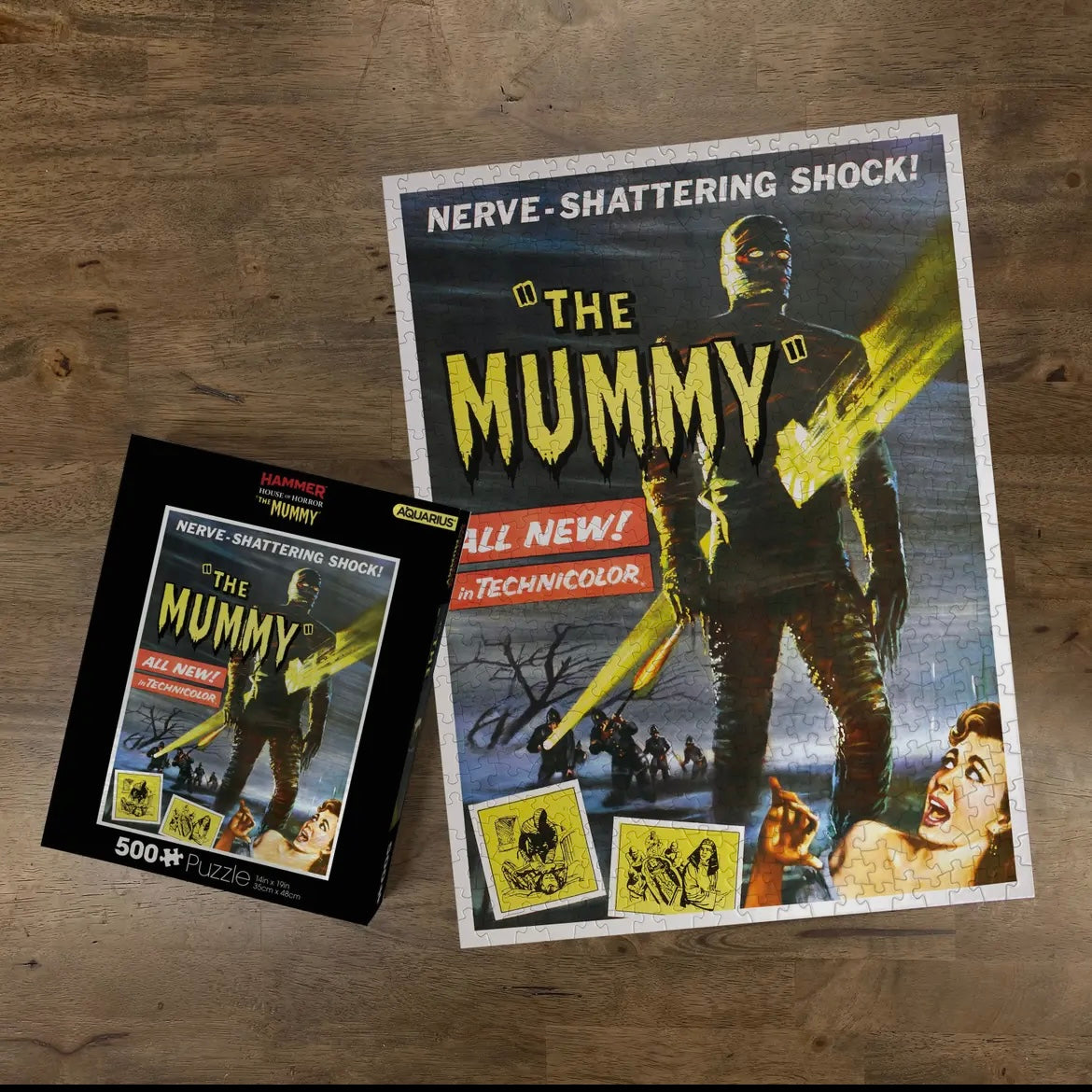 Hammer Films - The Mummy 500 Piece Puzzle