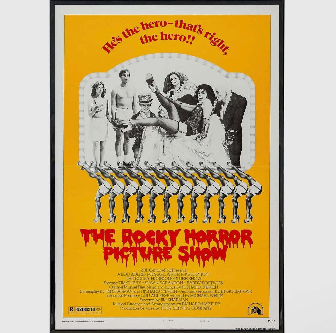 Rocky Horror Picture Show B-Side Poster Print