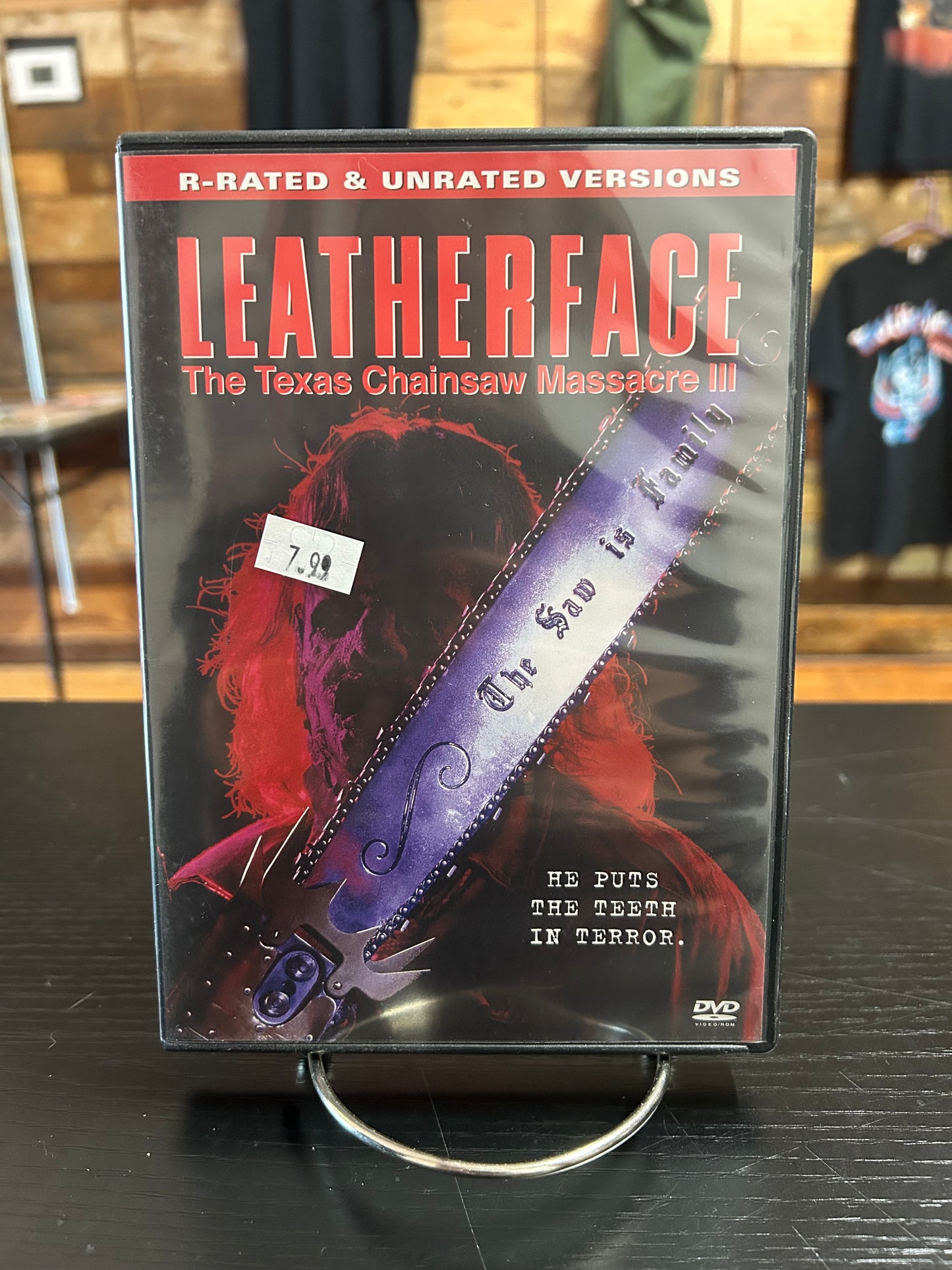 Leatherface: The Texas Chainsaw Massacre III DVD