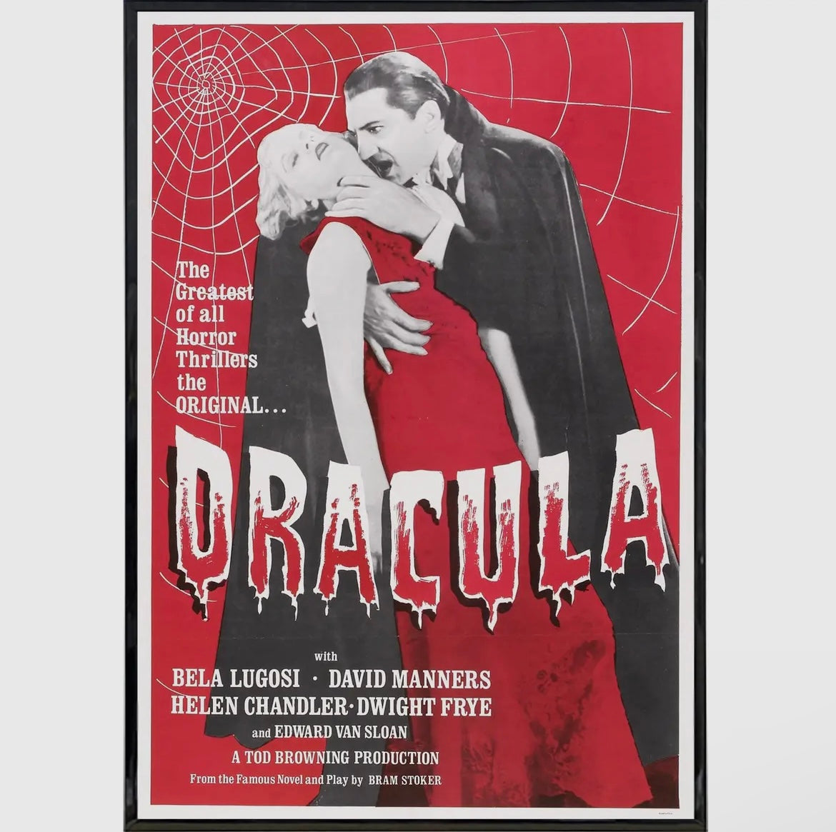 Dracula Bela Lugosi Film Print