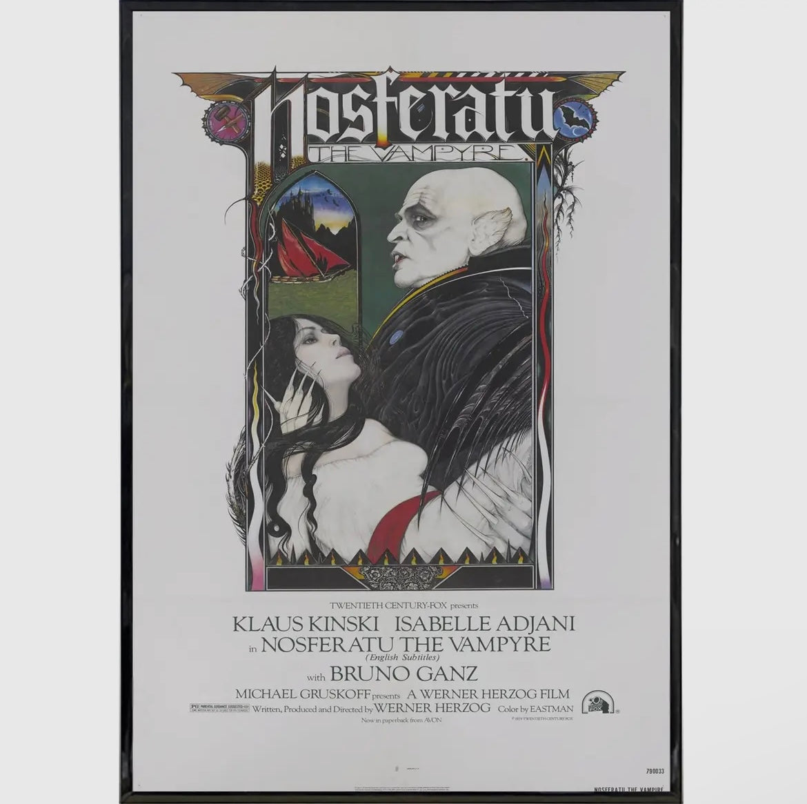 Werner Herzog’s Nosferatu Film Poster Print
