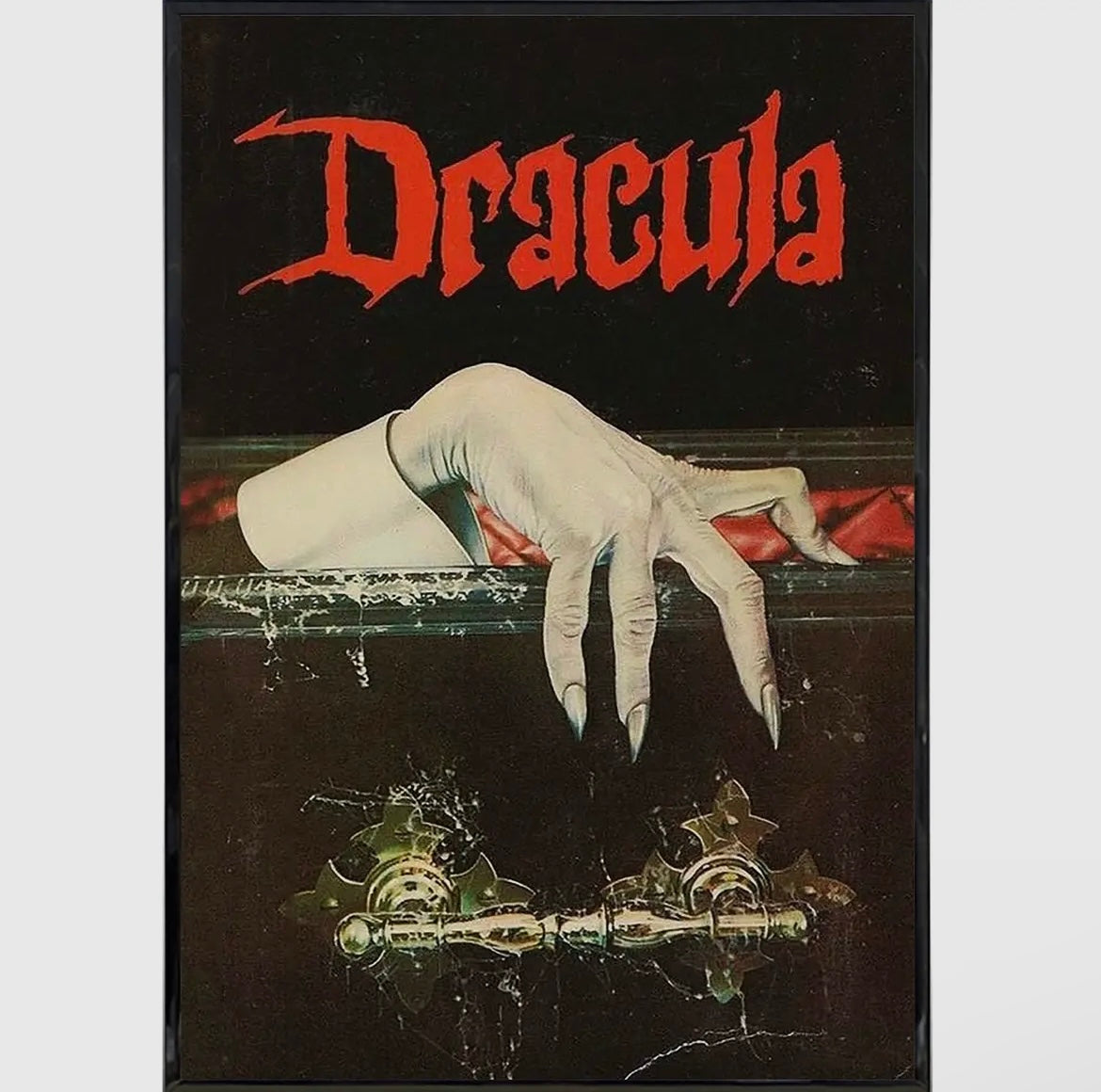 Dracula Original Book Cover Art Print