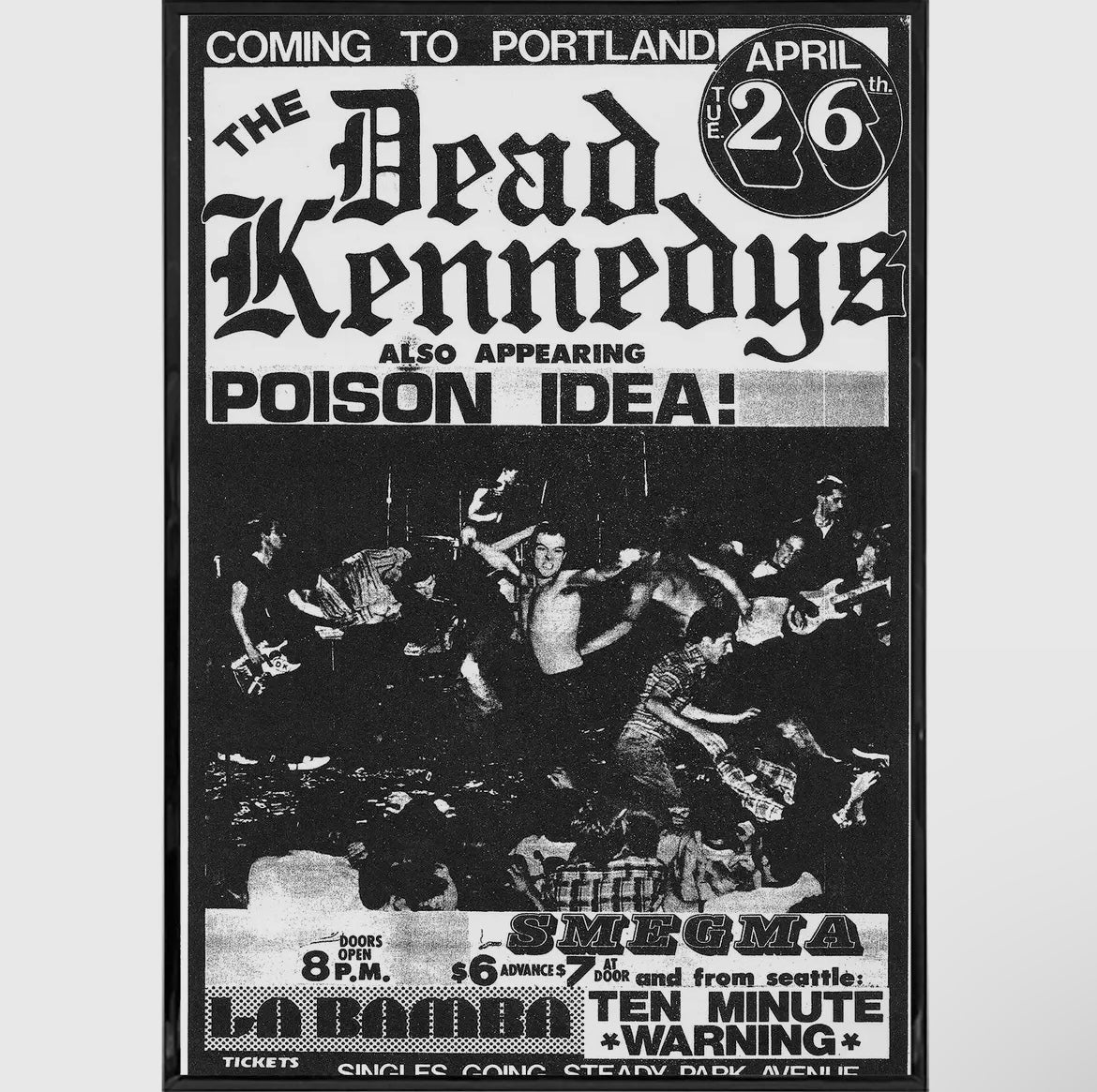 Dead Kennedys x Poison Idea Show Print