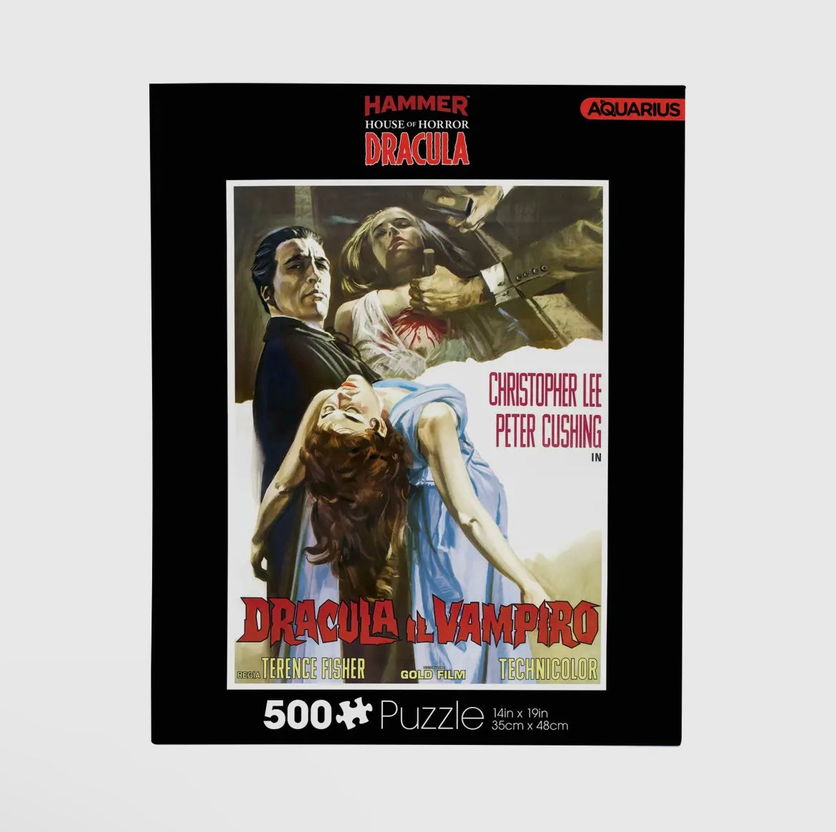 Hammer Films - Christopher Lee Dracula 500 Piece Puzzle