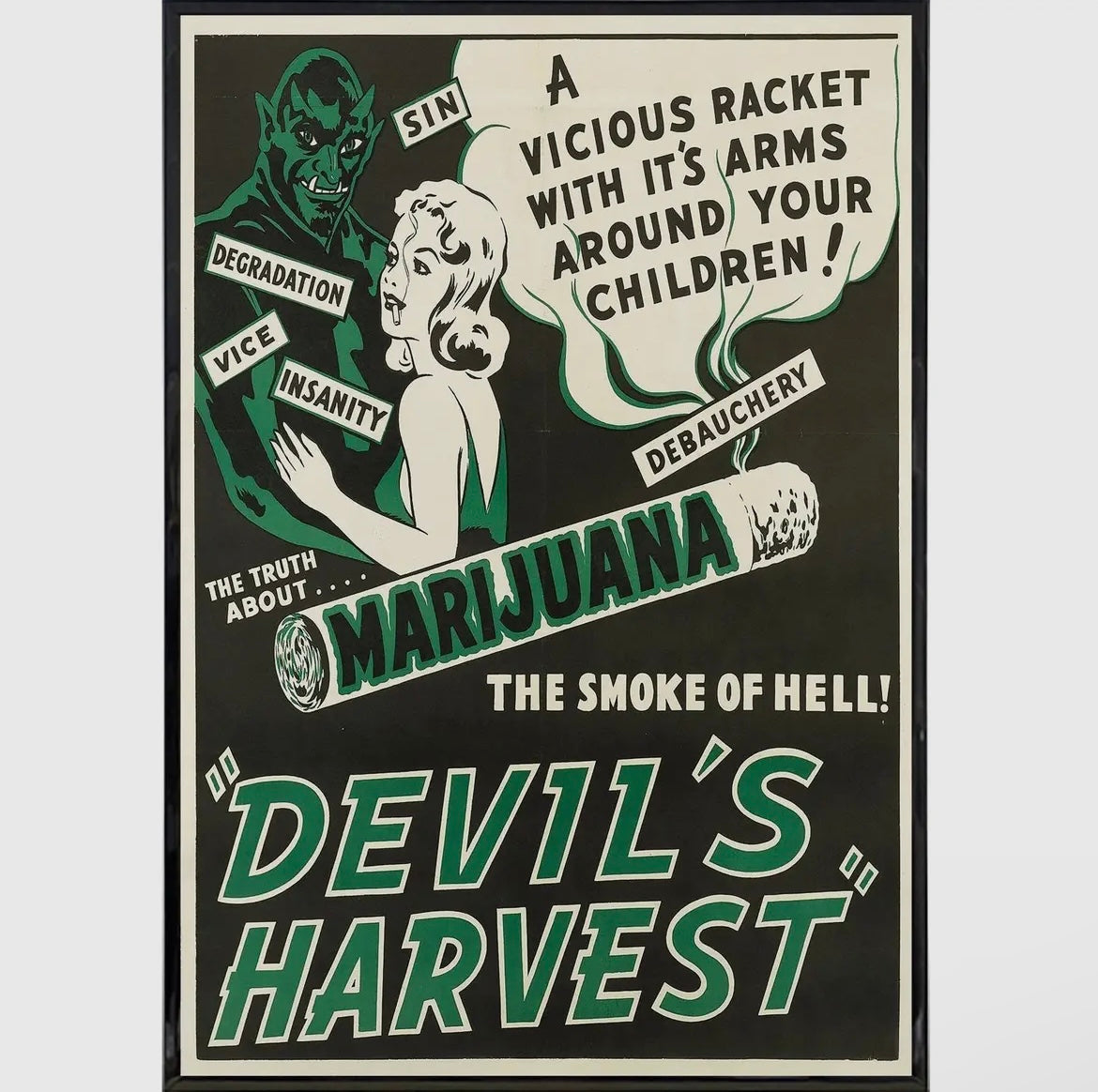 Devil’s Harvest Art Print
