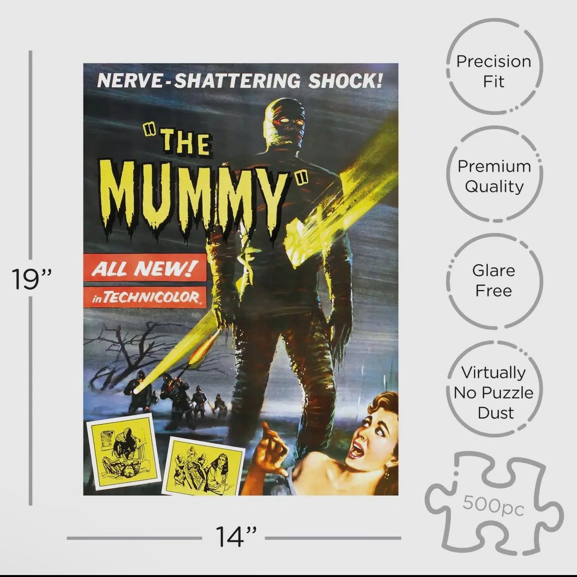 Hammer Films - The Mummy 500 Piece Puzzle